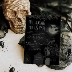 Invitación Hasta La Muerte Nos Hace La Parte Gótica De La Duc
