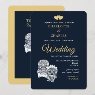 Invitación Hasta La Muerte Nosotros Hacemos Parte Del Boda De