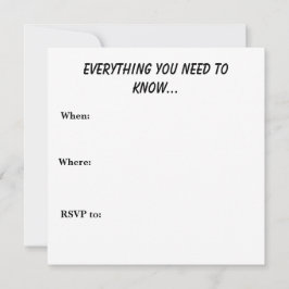 Invitación Hasta que la muerte