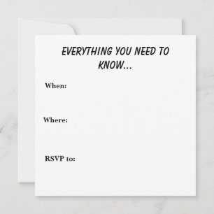 Invitación Hasta que la muerte