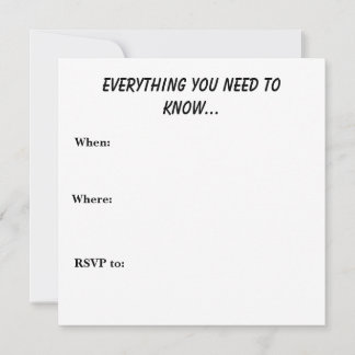 Invitación Hasta que la muerte