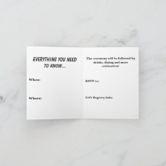 Invitación Hasta que la muerte