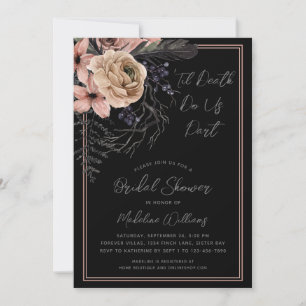 Invitación Hasta que la muerte nos haga parte de la invitació