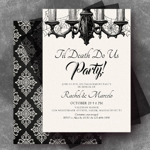 Invitación Hasta que la Muerte nos Separe Fiesta de Compromis