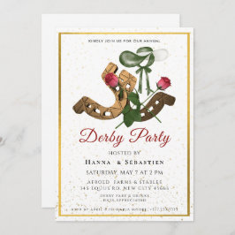 Invitación Hat Derby Party Invitation