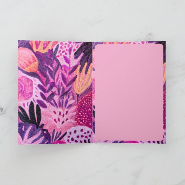 Invitación HATHOR Folded Greeting Card (Interior)