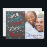 Invitación Have yourself a merry little Christmas Photo card<br><div class="desc">Make this Christmas special with a Porto Sabbia Natale photo card. Surprise your family and friends with a personalized photo card in the mail. Many different designs,  themes and printing options available to create your one of a kind holiday card</div>