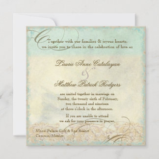 Invitación Hawaii Sea Turtle Moderna Costa Ocean Beach