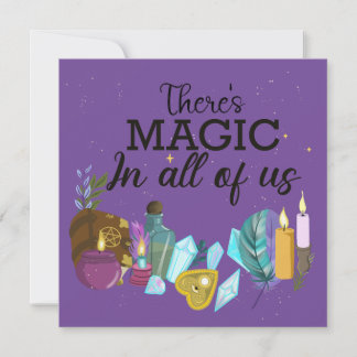 Invitación Hay magia en todos nosotros