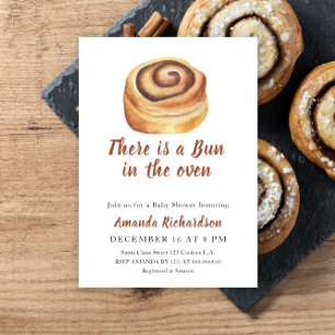 Invitación Hay un bebé en camino Fiesta de revelación