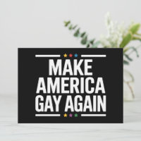 Haz a América Gay de Nuevo Divertido Mes del Orgul