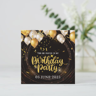 Invitación Haz que tu cumpleaños sea extra especial con invit