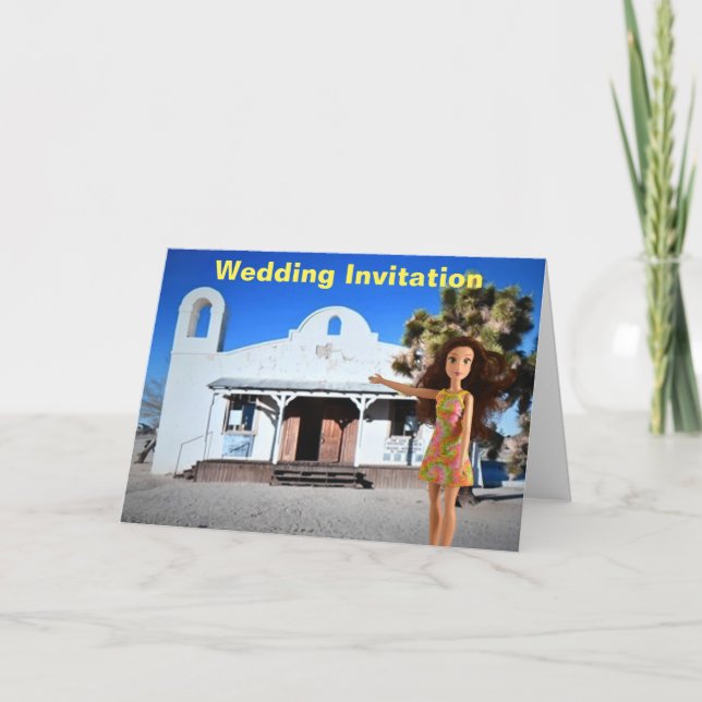 Invitación He encontrado el lugar perfecto. (Anverso)