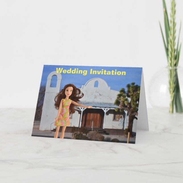 Invitación He encontrado el lugar perfecto. (Anverso)