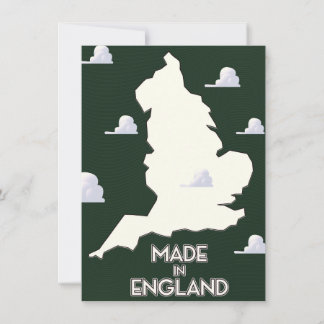 Invitación Hecho en Inglaterra