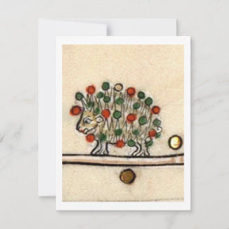 Invitación Hedgehog Thief Medieval