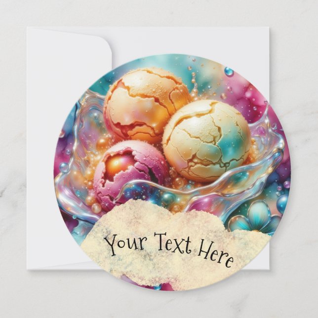 Invitación helado (Anverso)
