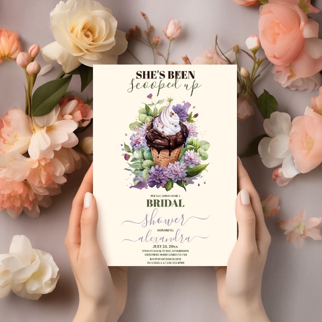 Invitación Helado Cream Bridal Shower (Subido por el creador)