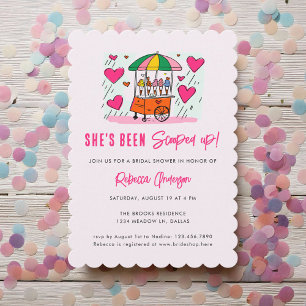 Invitación Helado Ella ha sido recogida Fiesta de Despedida d