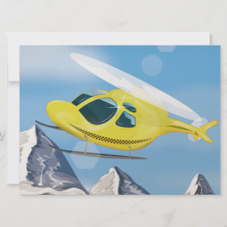 Invitación Helicóptero de Rescate