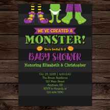¡Hemos creado un monstruo! Baby Shower de Hallowee