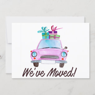 Invitación Hemos movido el coche de los Navidades clásicos
