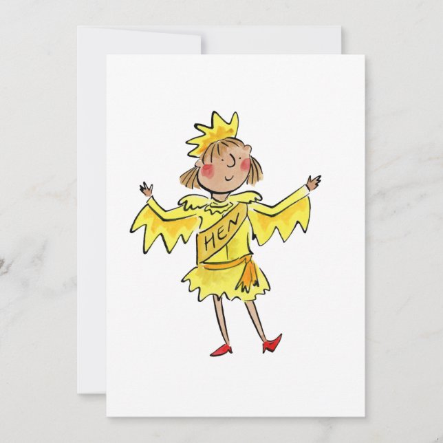 Invitación Hen (Anverso)