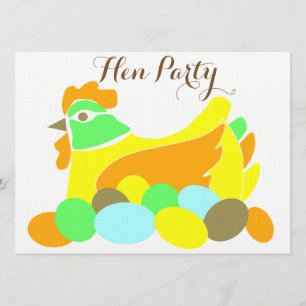 Invitación Hen Fiesta