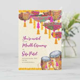 Invitación Henna Fiesta invita a Mehndi Invita, fiesta Mehndi