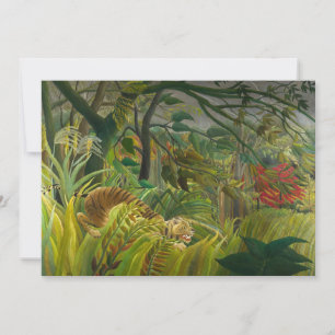 Invitación Henri Rousseau - ¡Sorprendido!