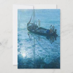 Invitación Henry Ossawa Tanner - Los Discípulos Ven Cristo Wa