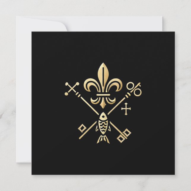 Invitación Heraldische Symbole  (Anverso)