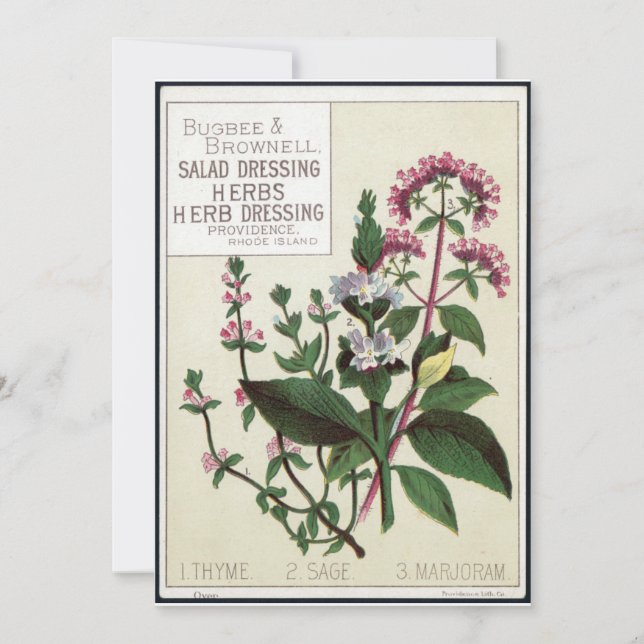 Invitación Herencias vintage Art (Anverso)