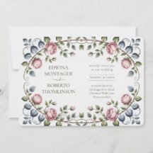 Heritage Horizontal Victorian Rose Wedding