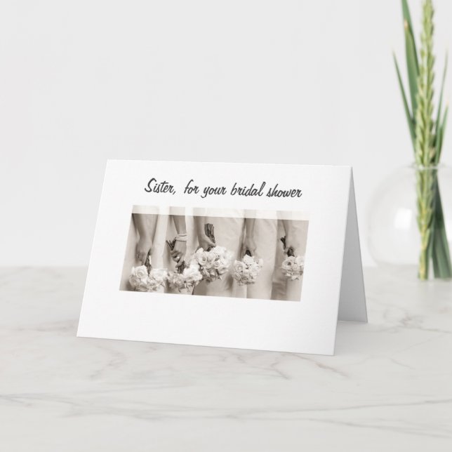 INVITACIÓN HERMANA, QUE TODOS SUS SUEÑOS SE HAGAN REALIDAD (Anverso)