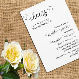 Invitación Hermandad Noviaria Para Ser Ducha Novial