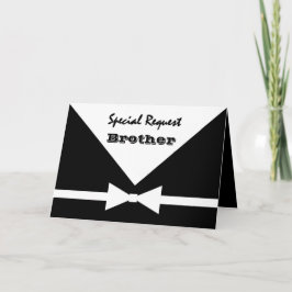 Invitación HERMANO - Solicitud especial - Sé mi padrino