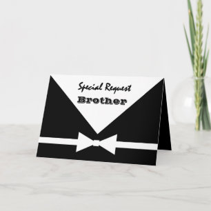 Invitación HERMANO - Solicitud especial - Sé mi padrino junio