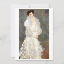 Invitación Hermine Gallia descargable por Gustav Klimt