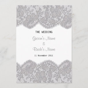 Invitación hermosa del diseño del cordón