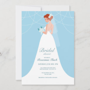Invitación Hermosa ducha de novia