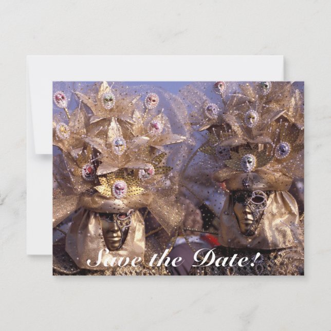Invitación Hermosa pareja de amantes (Anverso)