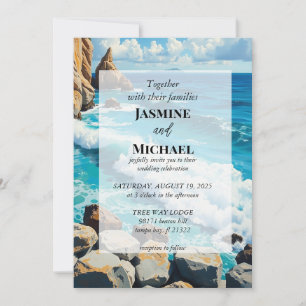 Invitación Hermosa Playa Azul