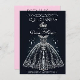 Invitación Hermosa Quinceañera