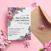 Hermosas flores de colores Boda de verano de prima