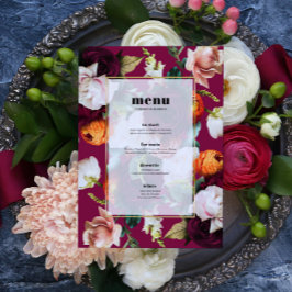 Invitación Hermosas flores de verano