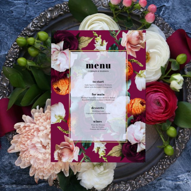 Invitación Hermosas flores de verano (Subido por el creador)