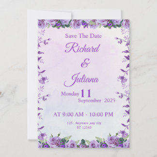 Invitación Hermoso Boda