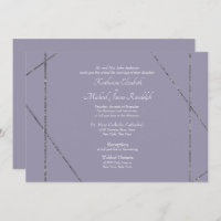 Hermoso Boda elegante de Lavanda II