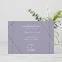 Hermoso Boda elegante fotográfico de Lavanda II